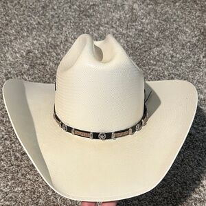 Cream Kids Cowboy Hat